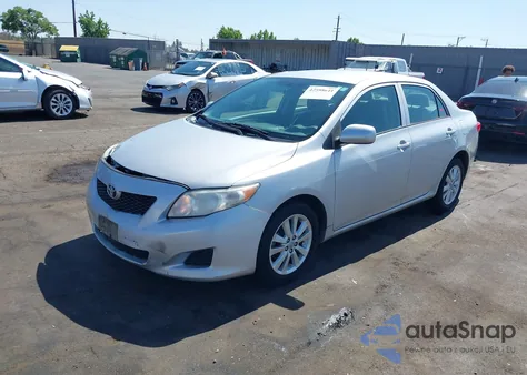 2010 Toyota Corolla Le z USA, uszkodzony, nr VIN 2T1BU4EE0AC430627